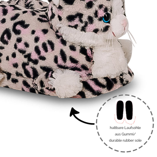 Produktbild mit rosa Katzenhausschuh gezoomt