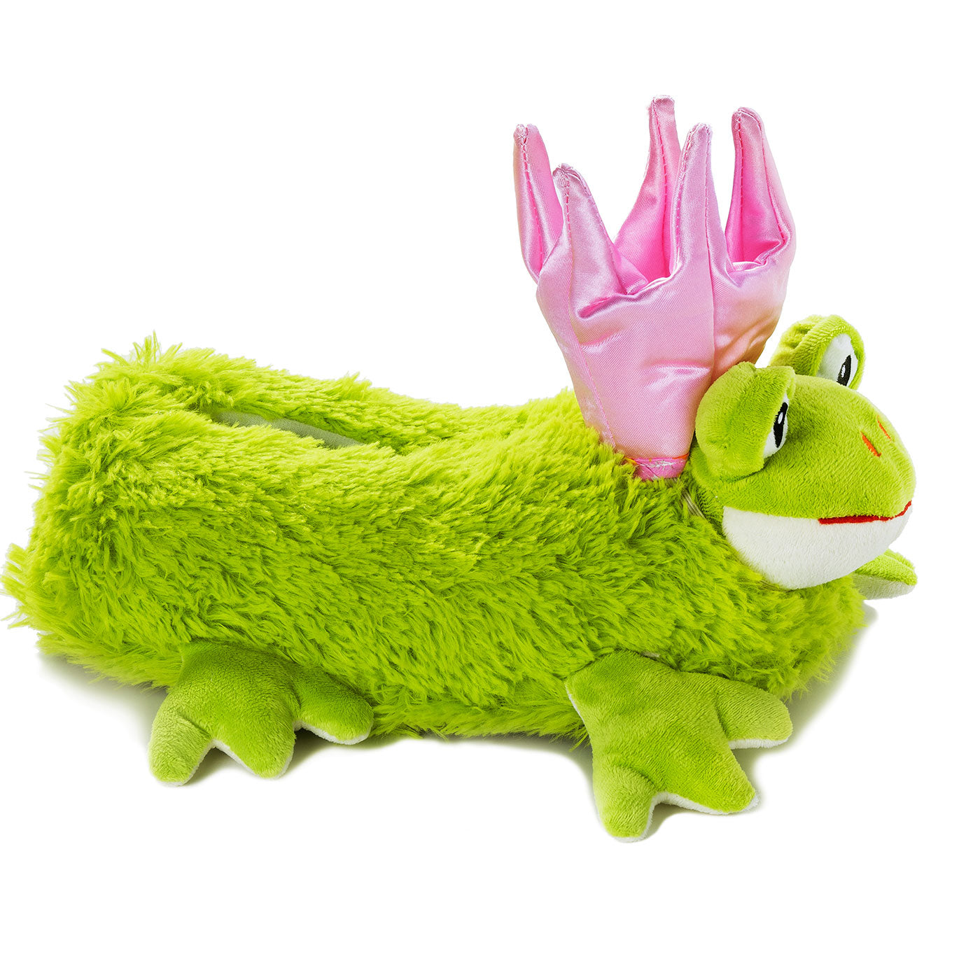 Funny Plush Slippers Frog Princess