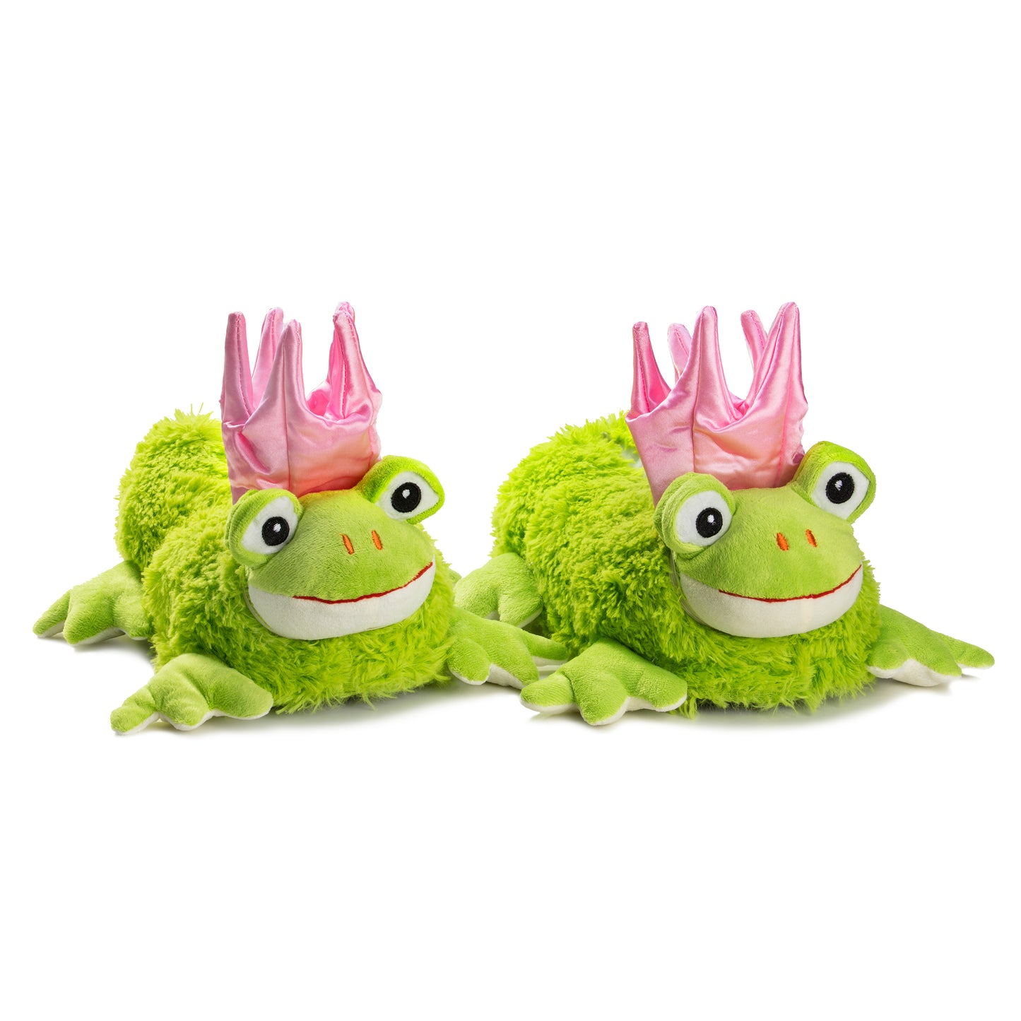 Funny Plush Slippers Frog Princess