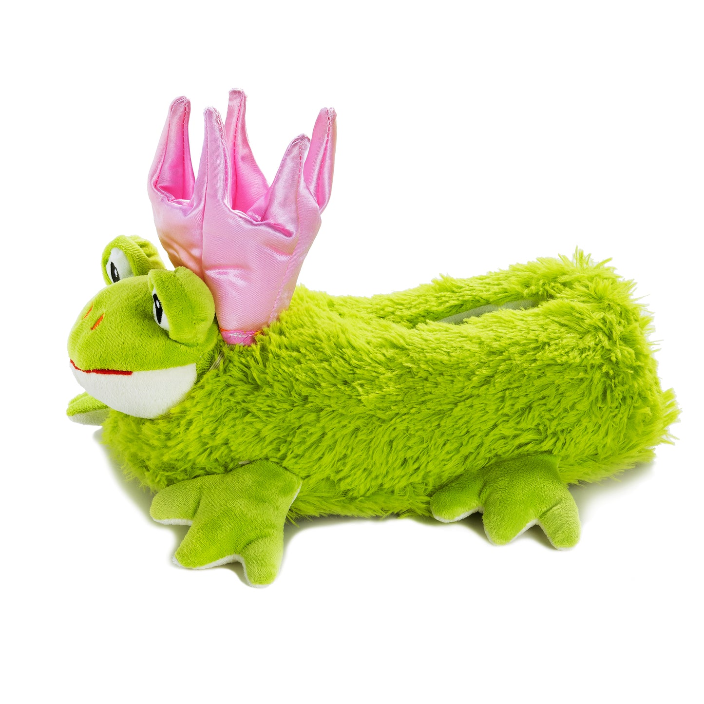 Funny Plush Slippers Frog Princess