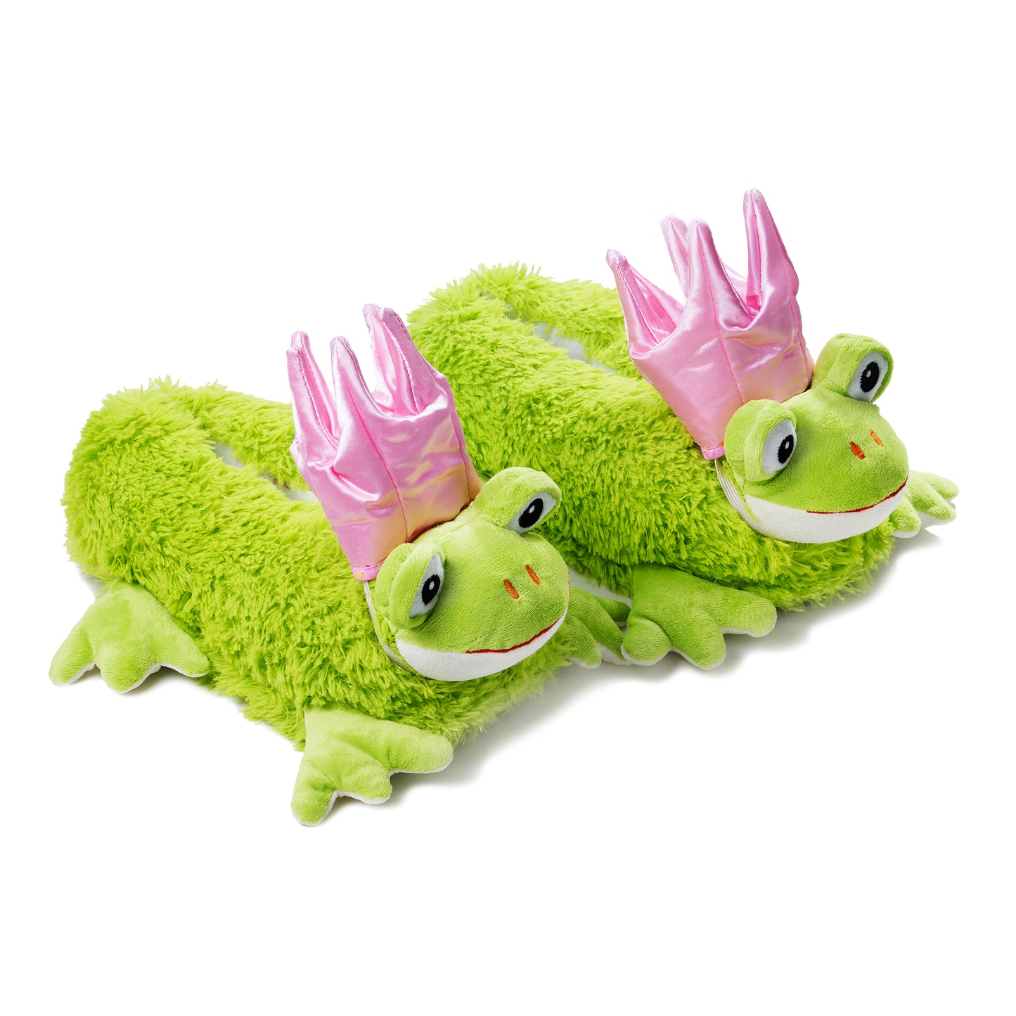 Funny Plush Slippers Frog Princess